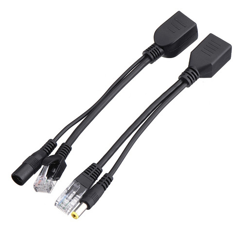 10 Piezas Cable Adaptador Poe Cinta Apantallada Cable Interr