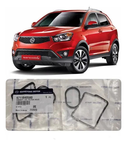 Empaque Enfriador Aceite Ssangyong Korando C Diesel
