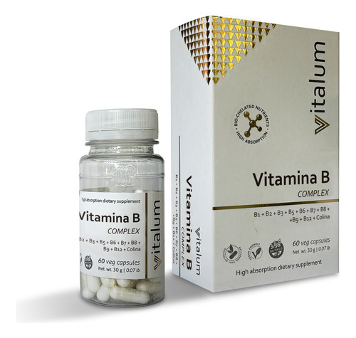Vitalum Vitamina B Complex en Capsulas - Hgl