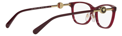 Lentes De Vista Rojo Versace Ve3297d38855 M Rojo