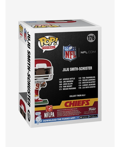 Funko Pop! N F L Kansas City Chief Juju Smith- Schuster #176