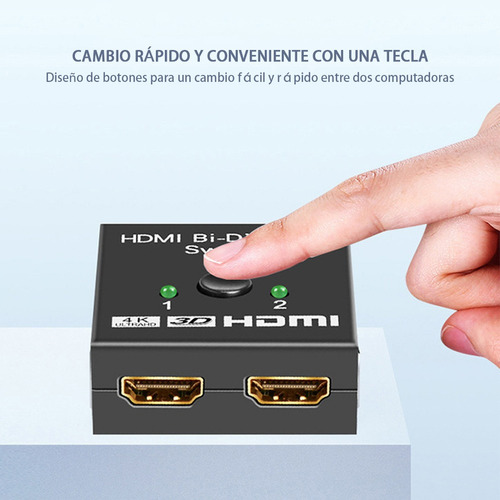 Conmutador Bidireccional Transmisión Estable Con Retroceso