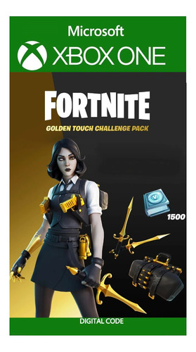 Fortnite Golden Touch Challenge Compatible Con Xbox