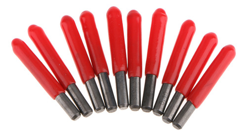 10 Piezas 3.175 Mm De Acero De Tungsteno Grabado 10 Grados