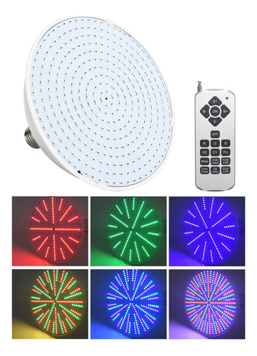 Lámpara Subacuática Con Bombilla Led Colorida Para Piscina