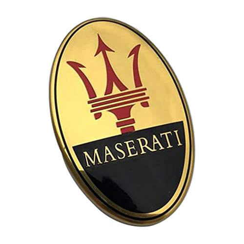 Emblema Del Capó Maserati, Insignia Delantera Cubierta...