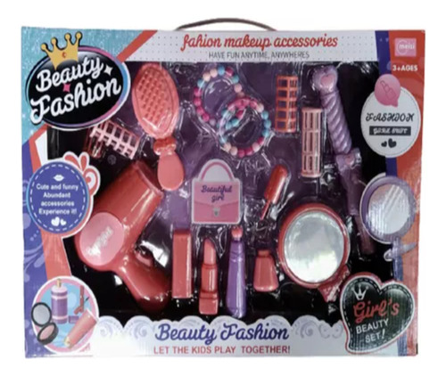 Set De Belleza Niñas Juguete 