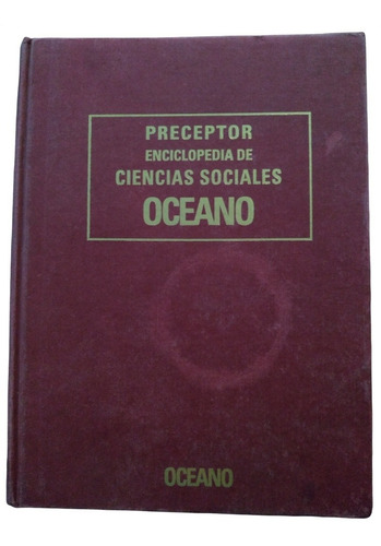 Enciclopedia De Ciencias Sociales. Preceptor - Ed. Oceano (Usado)