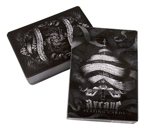 Baralho Bicycle Arcane Black - Ellusionist Pôquer Mágica