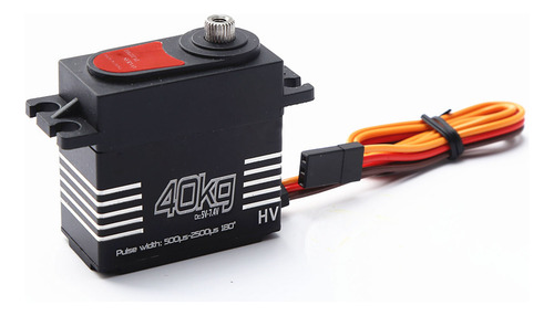 Servo Para Rc Car Digital De 40 Kg, 2 Piezas, Engranaje De M
