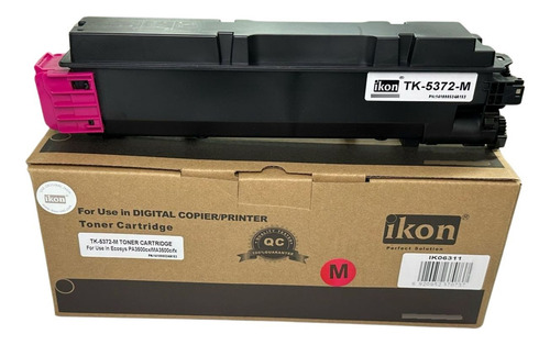 Toner Magenta Tk5372m Ikon Para Kyocera Ma3500ci Magenta