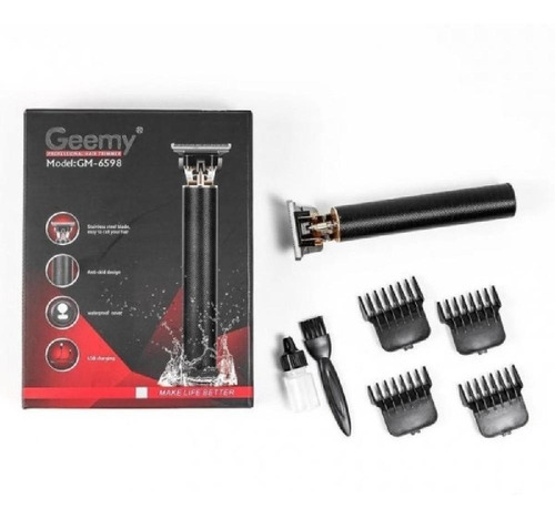 Imagen 4 de 8 de Cortapelos De Batería Profesional Con Recortadora Gm6598
