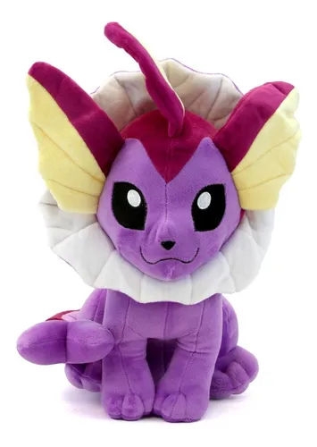 Vaporeon Shiny Pel cia Pok mon Licenciada Eevee 33cm Frete gr tis