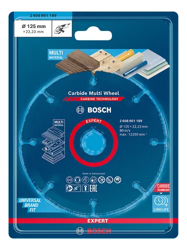 Disco Bosch Expert Carbide 125mm