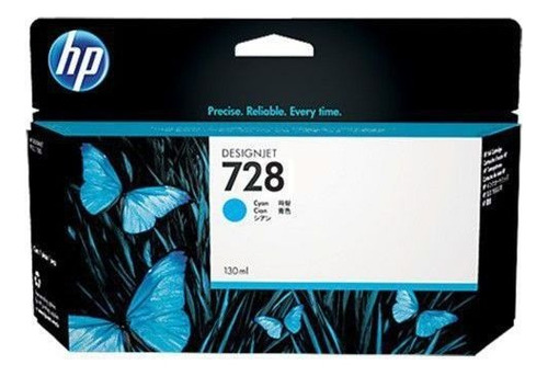 Cartucho De Tinta Hp 728 F9j67a Cian Original