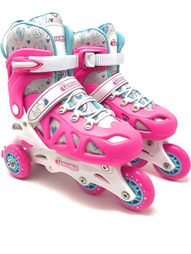 Chicago Skates Inline Training Skate Combo Set Niña Mediana