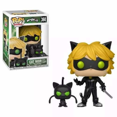 Figura de acción  Cat Noir With Plagg de Funko Pop! Animation