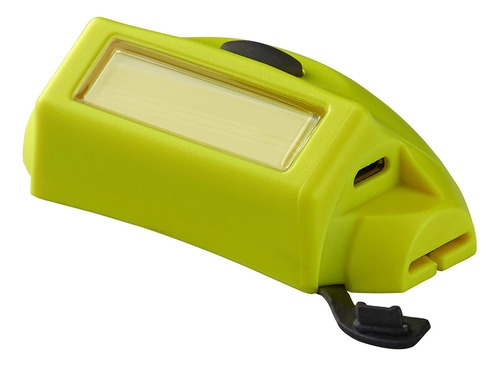 Linterna Frontal Recargable 180 Lúmenes Amarilla Usb