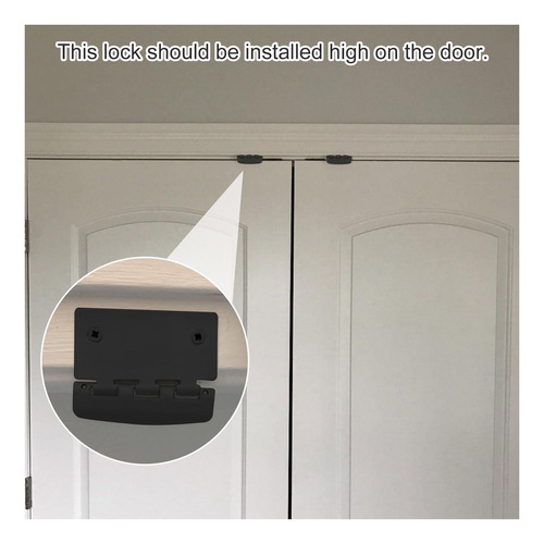 Bloqueo De Puerta Flip, Acción Segura Y Compatible