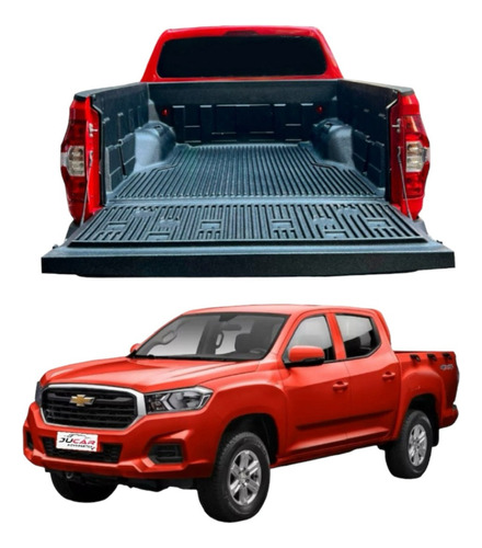 Bedliner Sobre Riel Chevrolet S10 2023 Doble Cabina