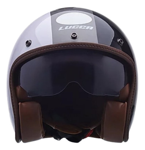 Capacete Lucca Sublime Shades Com Viseira Interna + 1 Bubble