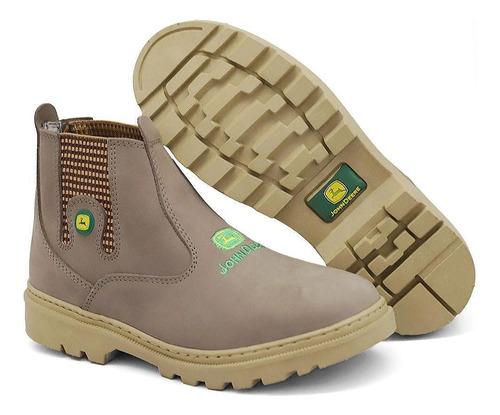 Botas John Deere Cuero- Envios A Todo El Pais