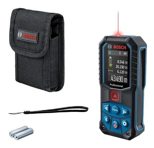 Medidor Láser De Distancia Bosch Glm 50-27 C Bluetooth Rojo