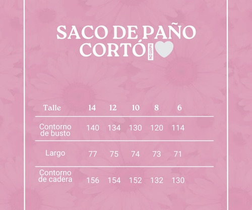 Saco Tapado Abrigo De Paño Talle Grande Especial