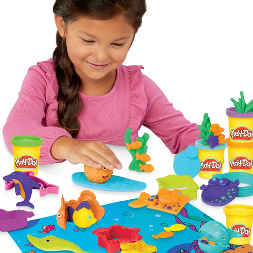 Play-doh Set De Amigos Del Mar