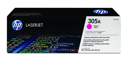 Cartucho De Toner Hp 305a Magenta Laserjet Original Ce413a