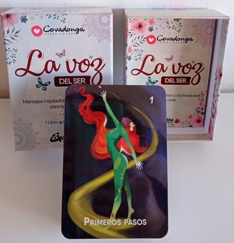Imagen 1 de 6 de La Voz Del Ser - Cartas + Libro - Covadonga Perez