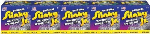 La Marca Original Slinky Metal Slinky Jr. Paquete De 5