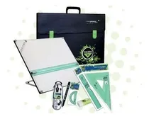 Comprar Kit Completo Pizzini Tablero Dibujo 40x50 Atril 6 Posiciones