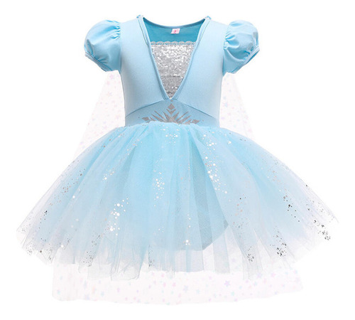Vestido De Princesa Frozen Para Niña, Disfraz De Ballet