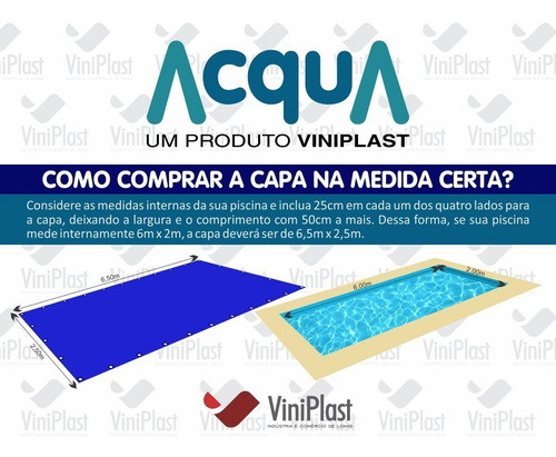 Imagem 3 de 10 de Capa De Piscina 10 Em 1 Pvc 500 Proteção+termica 8x4 M