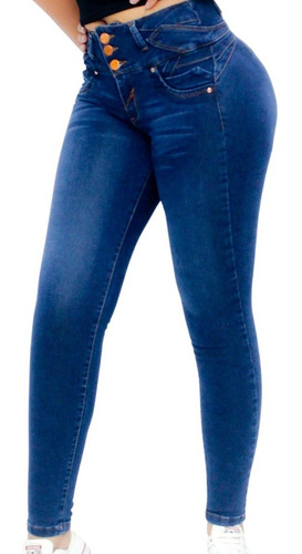 Jeans Dama Corte Colombiano Streech Michaelo Jeans Ref6268