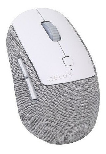 Mouse Inalambrico Usb Delux M520gx Optico Diseño Con Tela 