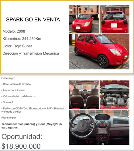 Chevrolet Spark 1.0 Go