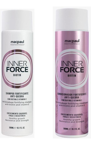 Macpaul Kit Shampoo E Condicionador Inner Force Biotin