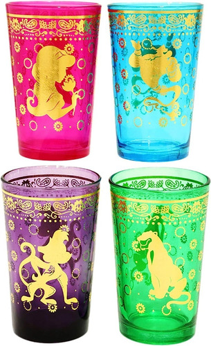 Disney Store Juego De Vasos De Té Marroquí Aladdin 