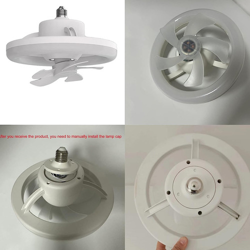 Genérica 360°led48w De Techo Color Blanco Con Luz