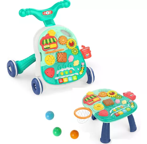 Andador Mega Baby Bebe Musical Bandeja Con Actividades