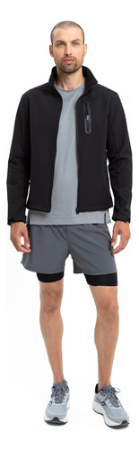 Campera Polar Urban Shell Iu Para Hombre