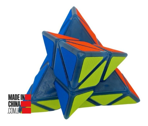 Imagen 7 de 9 de Cubo De Rubik Zcube 3x3x3 Pyramid Magic Cube