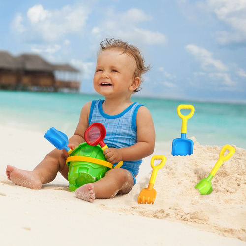 Palas De Arena De Playa Skylety, 8 Piezas, Para Niños Y Adol