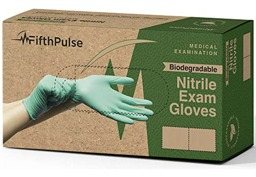 Guantes De Nitrilo Desechables Biodegradables, 150 Unidades,