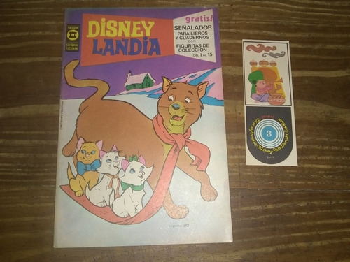 Revista Disneylandia N° 603. Edit Tucumán. Incluye Señalador