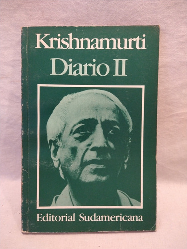 Diario Ii Krishnamurti Sudamericana B 