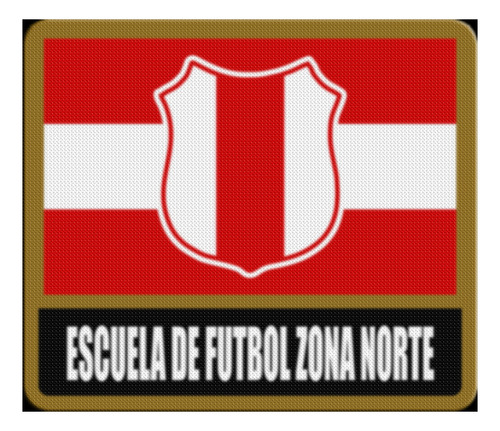 Parche Termoadhesivo Flag Escuela Futbol Zona Norte Bahia