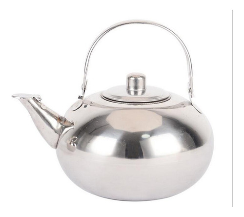 * Tetera De Metal Tradicional De Acero Inoxidable De 1,5 L